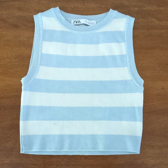 Zara knit crop top size S - Picture 1 of 6